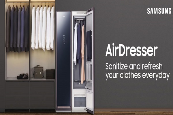 Samsung launches clothing care solution “AirDresser”