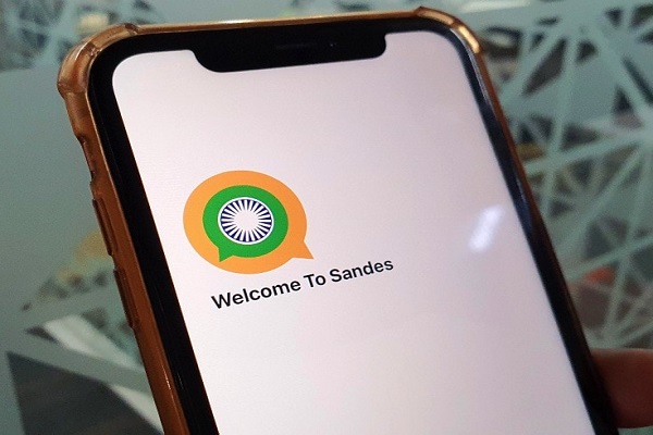 Sandes App, India’s alternative to WhatsApp