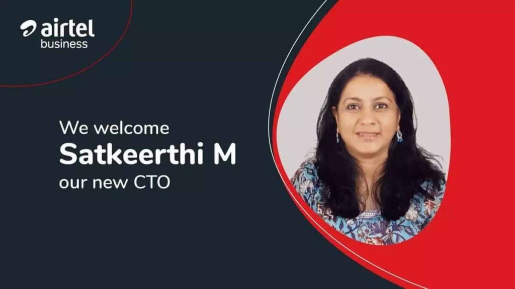 Bharti Airtel appoints Satkeerthi M as chief technology officer of airtel business