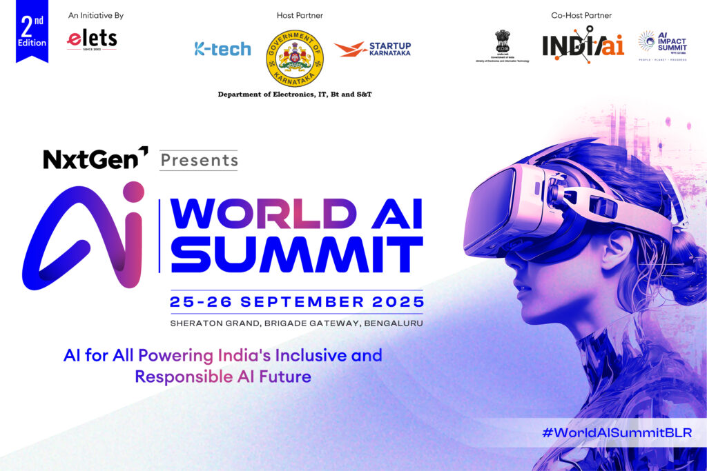 World AI Summit 2025 Kicks Off in Bengaluru Tomorrow, Bringing Together Global AI Leaders and Innovator
