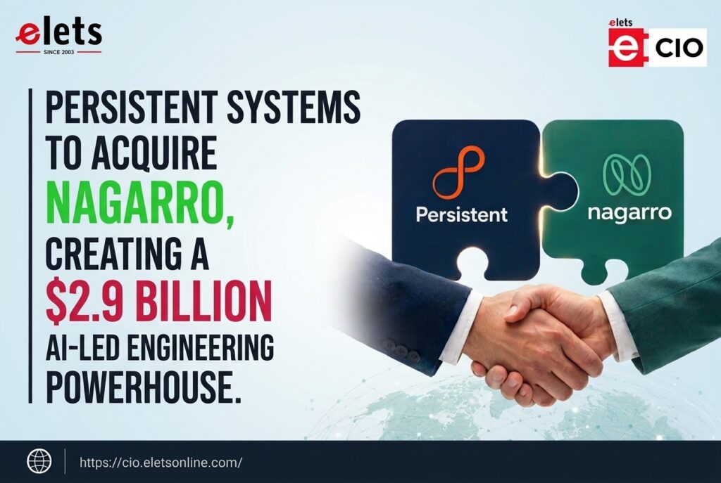 Persistent Systems to acquire Nagarro, creating a $2.9 Billion AI-led engineering powerhouse